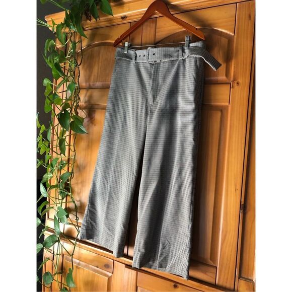 Banana Republic High Rise Wide Leg Crop Pant SZ 12R NWT - Picture 2 of 16